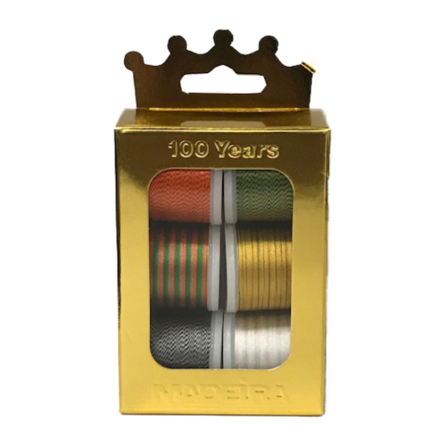 Madeira 100 Year Celebration Crown Rayon Multi 40 Box