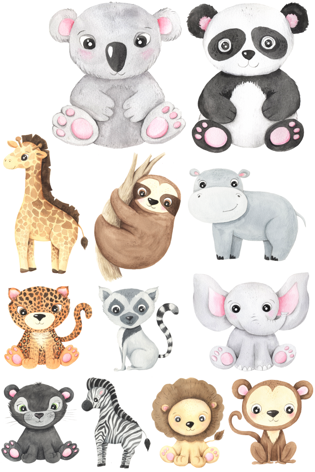 Animal Heat Transfers Bundle - Home Sewing Warehouse Australia